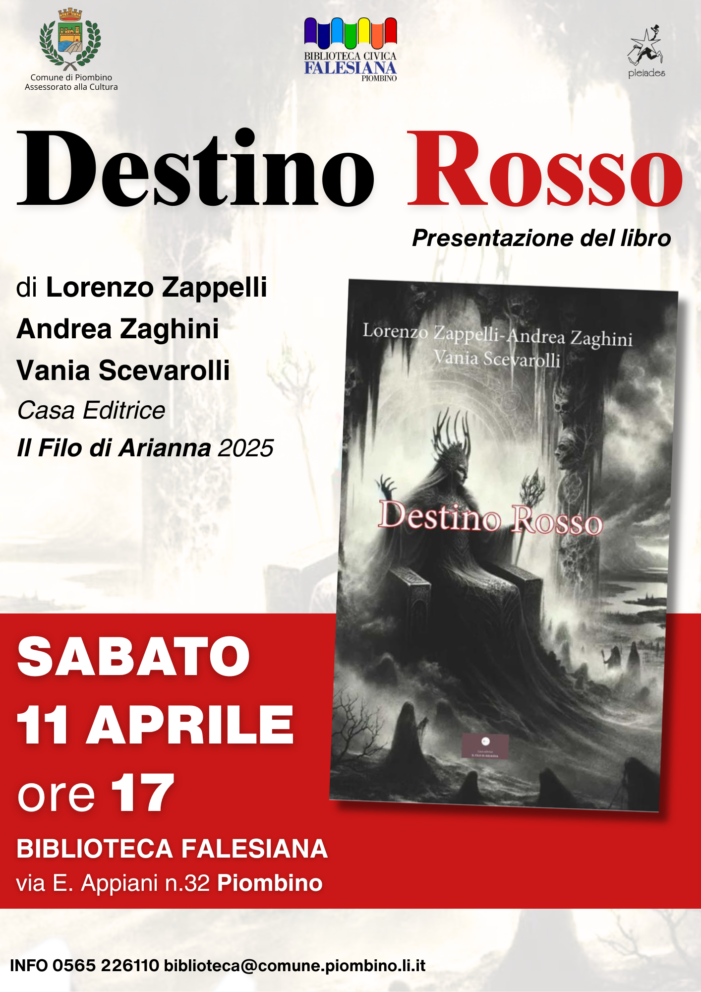 Presentazione libro: Destino Rosso