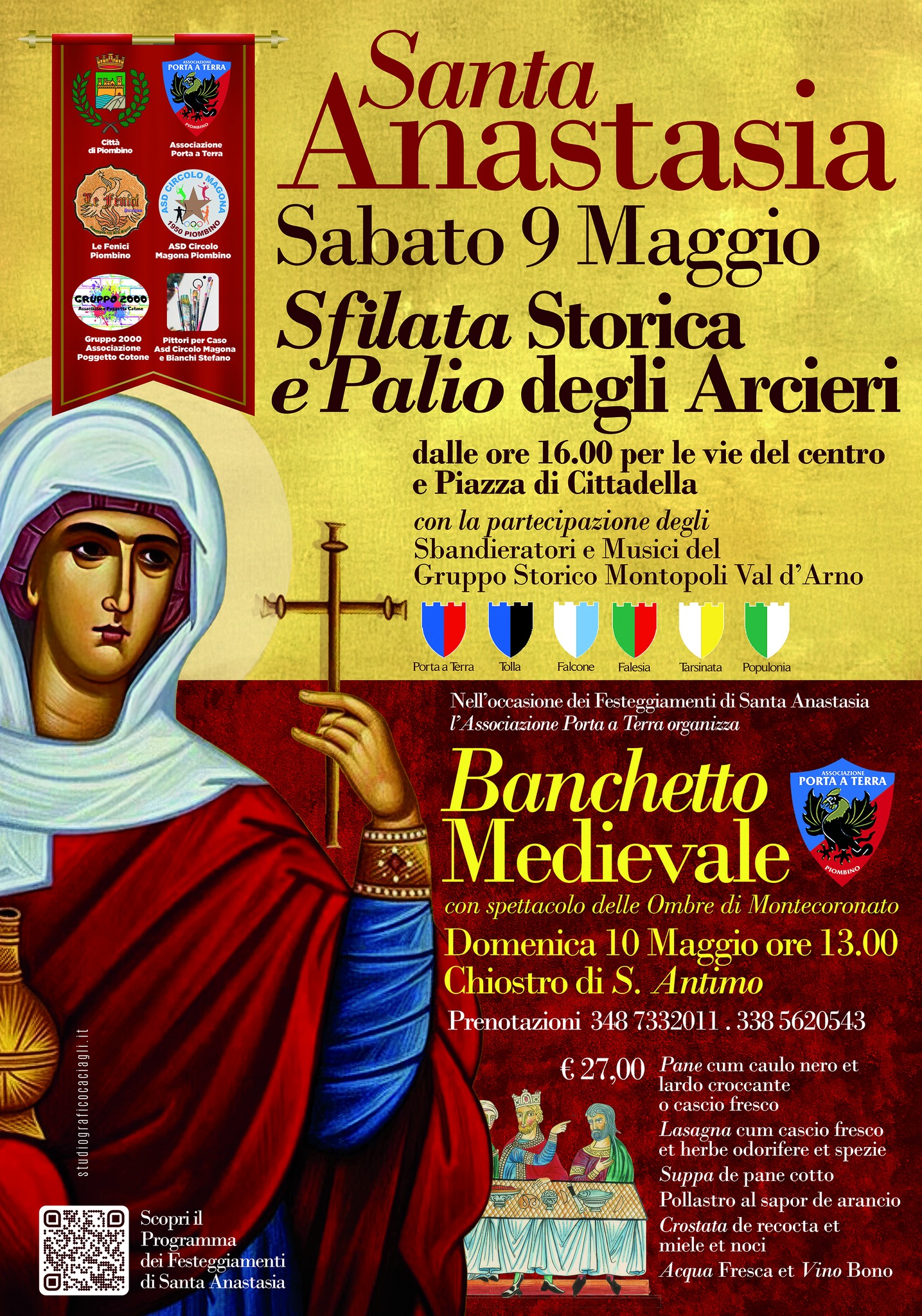 Santa Anastasia  - Sfilata storica e Palio degli arcieri