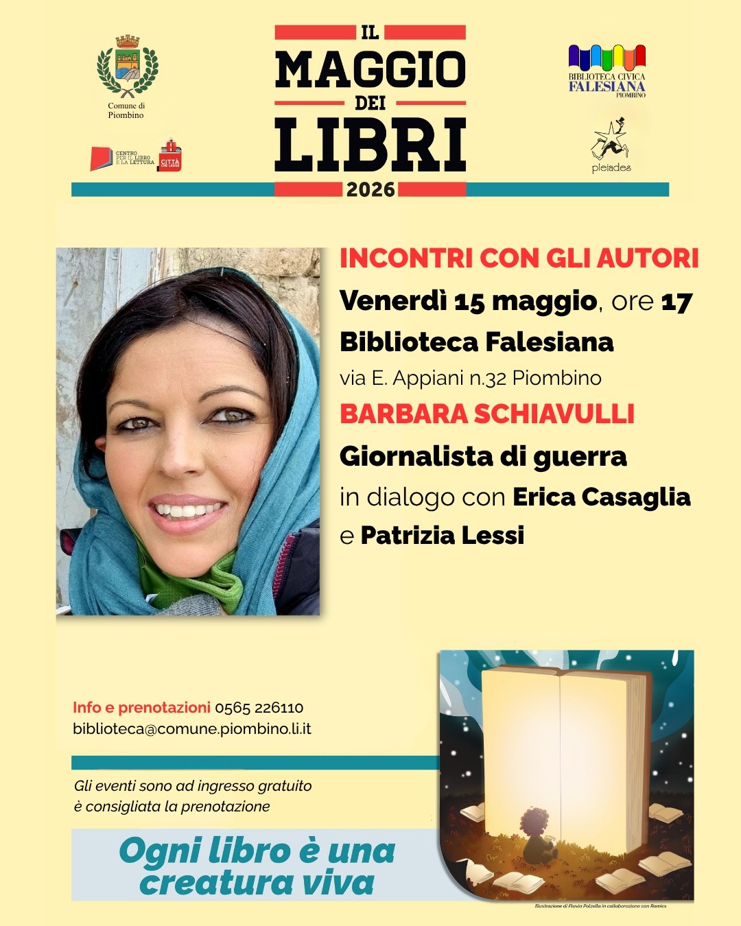 Maggio dei Libri 2026 - incontro con Barbara Schiavulli