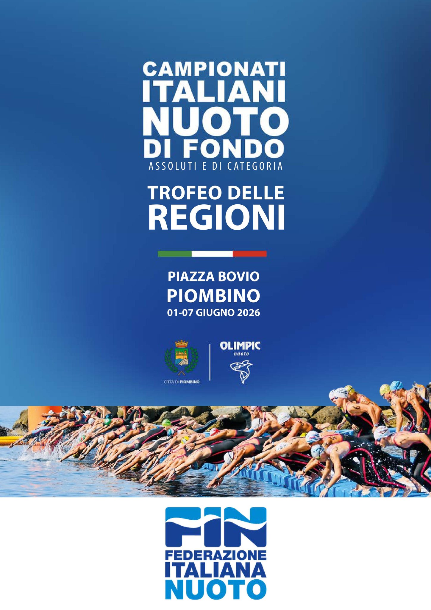 Piombino accoglie il grande nuoto