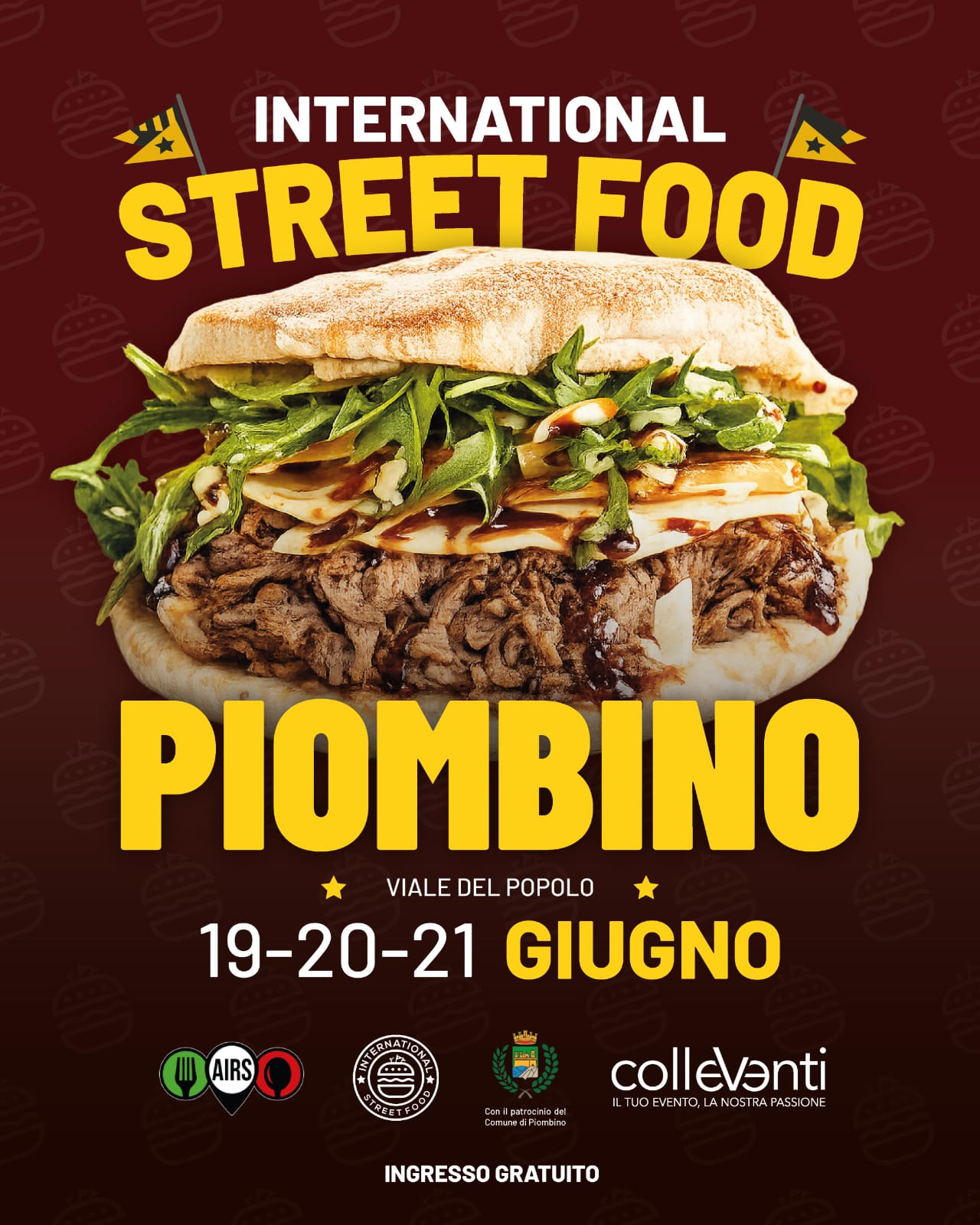 Piombino ospita l�International Street Food: tre giorni di sapori dal mondo in Viale del Popolo