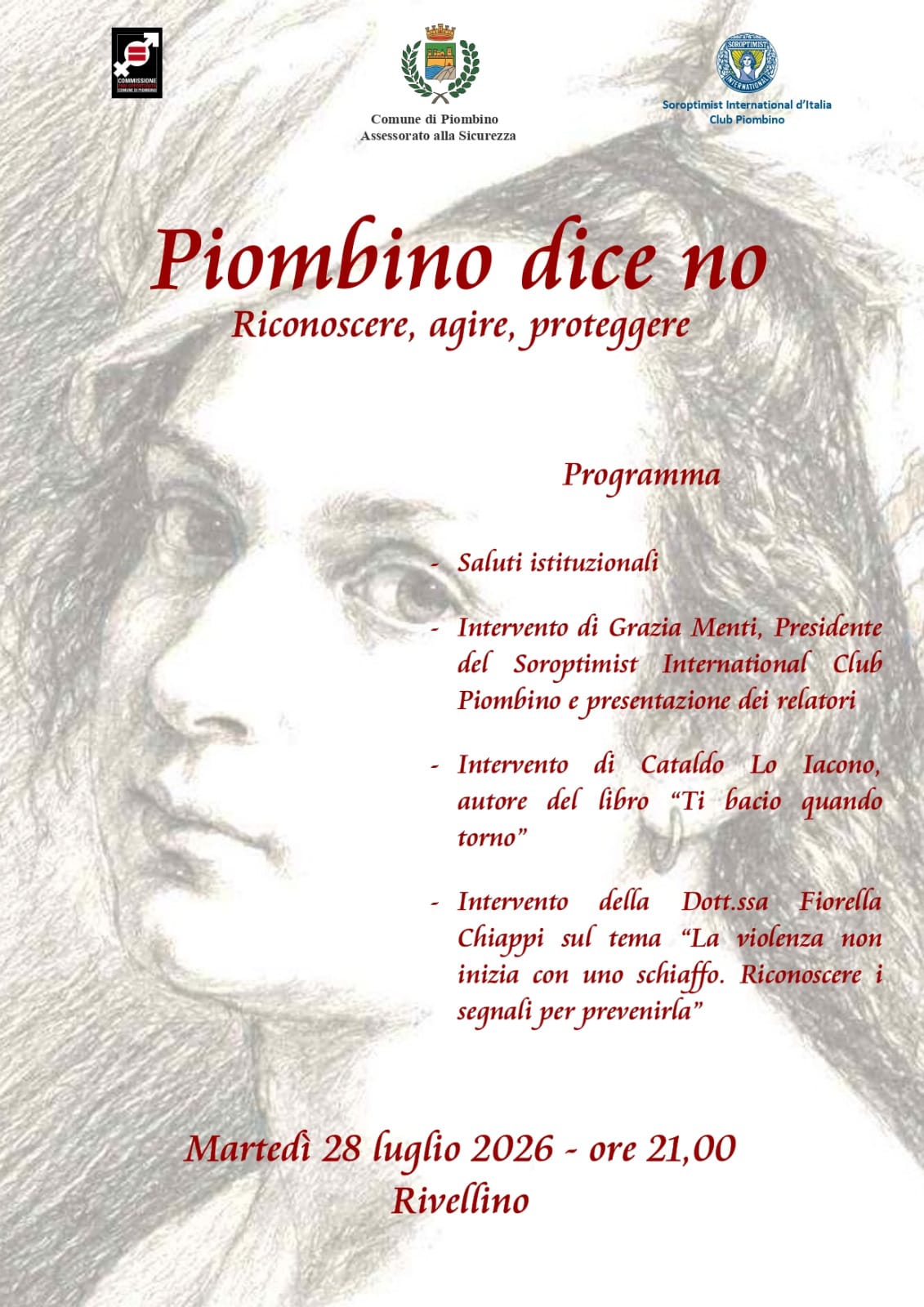 �Piombino dice no. Riconsocere, agire, proteggere�: marted� 28 luglio al Rivellino 