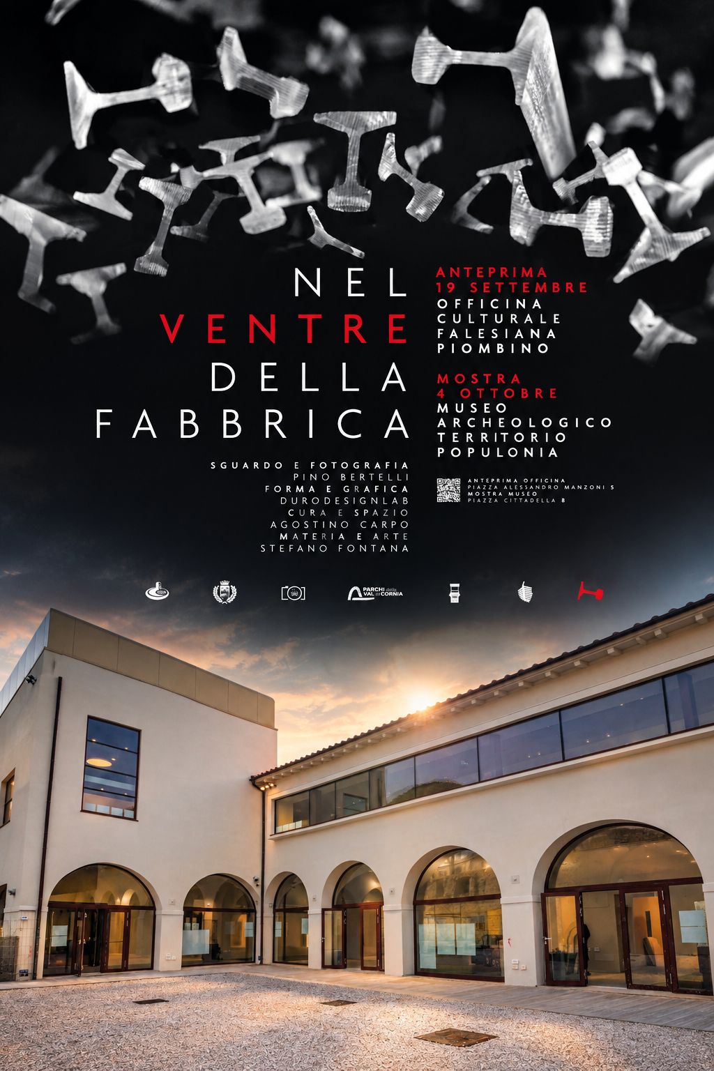 Prima di aprire: i luoghi della fabbrica entrano nella futura Officina Culturale Falesiana